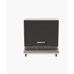 Meuble sur hotte - 60 cm - noir