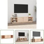 The living store - meuble tv 156x40x40 cm bois de pin massif - meubles tv - meuble tv - support tv - ... The living store - meuble tv 156x40x40 cm bois de pin massif - meubles tv - meuble tv - support tv - ...