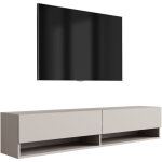 Meuble tv 170 cm cachemire, 170 � 32 � 34 cm