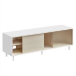 Vasagle - meuble tv pour tv jusqu' 60 pouces, montage rapide toolless, meuble tv pour salon, banc tv, ...