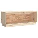 Meuble tv?banc tv moderne?meuble de rangement 90x35x35 cm bois de pin massif cfw44940