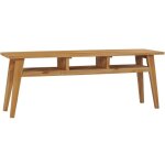 Meuble tv - banc tv - meuble tl 120x35x45 cm bois de teck massif 140843