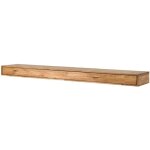 Meuble tv en bois de ch�ne 180x43x17 naturel huil� wien 215