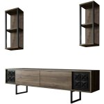 Dmora - meuble tv dmiggian, buffet de salon, armoire basse pour tv, base murale de rangement, 180x30h48 ... Dmora - meuble tv dmiggian, buffet de salon, armoire basse pour tv, base murale de rangement, 180x30h48 ...