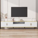 Hauss spole - meuble tv moderne aspect marbre, 200 x 40 x 46 cm ? pour téléviseurs jusqu'à 90 pouces, ... Hauss spole - meuble tv moderne aspect marbre, 200 x 40 x 46 cm ? pour téléviseurs jusqu'à 90 pouces, ...