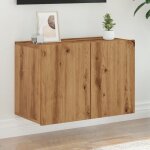 Maison chic - meuble tv mural - banc tv - meuble tl chne artisanal 60x30x41 cm 248631