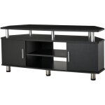 Meuble tv mural flottant suspendu support tv - �tag�re murale flottante - niche, passe - fils - ch�ne ...