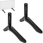 Meuble tv sur pied, xu, pieds tv pour t�l�viseur de 32 � 65 pouces, support de tv pour plat et incurv� ...
