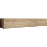Muebles bonitos - meuble tv suspendu 1 porte meuble tv de salon 180 x 30 x 40cm chêne finition mate modèle ... Muebles bonitos - meuble tv suspendu 1 porte meuble tv de salon 180 x 30 x 40cm chêne finition mate modèle ...