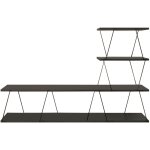 Toilinux - meuble tv suspendu en bois et métal victor Toilinux - meuble tv suspendu en bois et métal victor