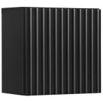 Meublorama - meuble haut de salle de bain vano ? 1 porte ? noir mat ? l30 × p18 × h30 cm ? à suspendre ... Meublorama - meuble haut de salle de bain vano ? 1 porte ? noir mat ? l30 × p18 × h30 cm ? à suspendre ...