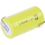 Pile rechargeable spciale lr20 (d) nicd 1. 2 v 5000 mah - mexcel