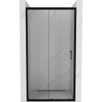 Mexen - apia porte de douche coulissante 120 cm, transparent, noir - 845 - 120 - 000 - 70 - 00