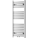 Mexen - ares radiateur salle de bain 900 x 400 mm, 246 w, chrome - w102 - 0900 - 400 - 00 - 01