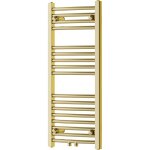 Mexen - ares radiateur de salle de bain 900 x 400 mm, 246 w, dor - w102 - 0900 - 400 - 00 - 50