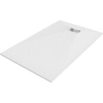 Mexen - bac rectangulaire hugo smc 150 x 70 cm, blanc, couvercle inox - 42107015 - x