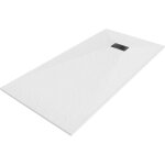 Mexen - baignoire hugo rectangulaire smc 170 x 90 cm, blanche, avec cache noire - 42109017 - b