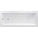 Mexen - baignoire rectangulaire cubik 140 x 70 cm, blanche - 55031407000