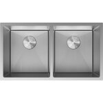 Mexen binox �vier inox � 2 bacs 800 x 450 mm, inox hc - 6421802000 - 01hc
