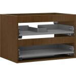 Mexen box - a caisson de meuble sous - vasque 70 cm, 2 tiroirs, noyer - 91ax0 - 0700 - 470 - 2 - 86