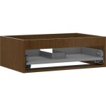 Mexen box - a corps de meuble sous - vasque 70 cm, 1 tiroir, noyer - 91ax0 - 0700 - 235 - 1 - 86