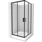Mexen - cabine de douche carrée rio 90 x 90 cm, transparente, noire + receveur rio, blanc - 860 - 090 ... Mexen - cabine de douche carrée rio 90 x 90 cm, transparente, noire + receveur rio, blanc - 860 - 090 ...