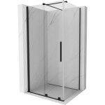 Mexen - cabine de douche coulissante velar 100 x 110 cm, transparente, noire - 871 - 100 - 110 - 01 - ...