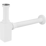 Mexen - demi siphon carr pour lavabo, blanc - 79960 - 20
