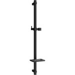 Mexen dq barre de douche avec porte - savon 80 cm, noir - 79381 - 70