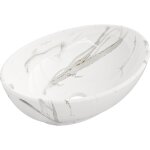 Mexen - elza vasque � poser 40 x 33 cm, pierre blanche - 21014082