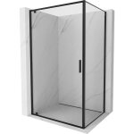 Mexen exo cabine de douche  charnire 70 x 90 cm, transparent, noir - 8181 - 070 - 090 - 70 - 00
