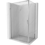 Mexen - exo cabine de douche coulissante 100 x 70 cm, transparent, chrome - 8151 - 100 - 070 - 01 - 00 ...