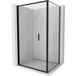 Mexen - exo cabine de douche pliante 100 x 70 cm, transparente, noire - 816 - 100 - 070 - 70 - 00