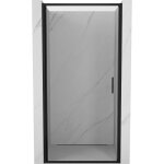 Mexen - exo porte de douche battante 75 cm, transparentes, noires - 817 - 075 - 000 - 70 - 00