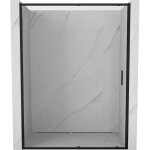 Mexen - exo porte de douche coulissante 150 cm, transparentes, noires - 8151 - 150 - 000 - 70 - 00