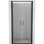 Mexen - exo portes de douche doubles battantes 100 cm, transparent, noir - 814 - 100 - 000 - 70 - 00