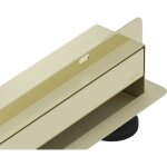 Mexen - flat wall bonde murale lin�aire 2 en 1 80 cm, dor� - 1530080