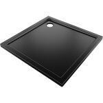 Mexen - flow receveur de douche carr� slim 85 x 85 cm, noir mat - 46s708585