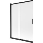 Mexen - fox paroi de douche 2 panneaux coulissants 120 x 150 cm, d�poli, noir - 891 - 120 - 002 - 70 ...