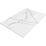 Mexen - hugo receveur de douche rectangulaire smc 100 x 80 cm, pierre blanche - 42158010