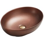 Mexen - iko lavabo de comptoir 52 x 39 cm, cuivre - 22245251