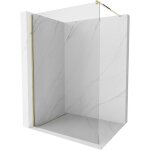 Mexen - kioto paroi de douche 60 x 200 cm, transparent 8 mm, or - 800 - 060 - 101 - 50 - 00