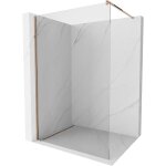 Mexen - kioto paroi de douche 90 x 200 cm, transparent 8 mm, or rose - 800 - 090 - 101 - 60 - 00