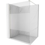 Mexen - kioto paroi de douche walk - in 130 x 200 cm, transparent / d�lav� 8 mm, nickel bross� - 800 ...
