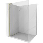 Mexen - kioto l paroi de douche walk - in 60 x 200 cm, transparente, dore brosse - 800 - 060 - 103 ...