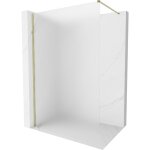 Mexen - kioto - x paroi de douche walk - in 60 x 200 cm, givr� 10 mm, or - 800 - 060 - 101 - 50 - 30 ...