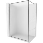 Mexen - kioto - xf paroi de douche walk - in avec cadre 60 x 202 cm, verre dpoli 10 mm, mtal gun - ...