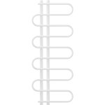 Mexen - kiso radiateur de salle de bain 1250 x 500 mm, 256 w, blanc - w114 - 1250 - 500 - 00 - 20