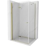 Mexen - lima cabine de douche pliante 70 x 80 cm, transparent, dorée - 856 - 070 - 080 - 50 - 00 Mexen - lima cabine de douche pliante 70 x 80 cm, transparent, dorée - 856 - 070 - 080 - 50 - 00