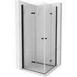 Mexen lima duo cabine de douche pliable 100 x 100 cm, transparent, noir - 856 - 100 - 100 - 70 - 00 - ...